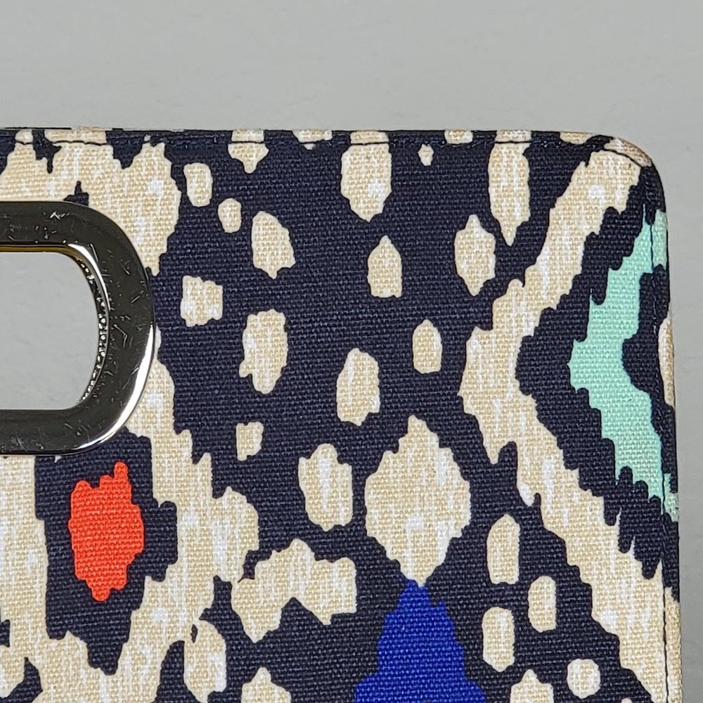 Cato Multi-Colored Patterned Clutch - image 3